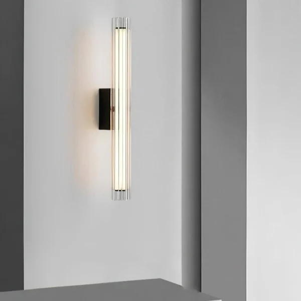 Modern Luxury Glass Wall Lamp for Villa Living Room Corridor Hotel High End Ambience Bedside Light