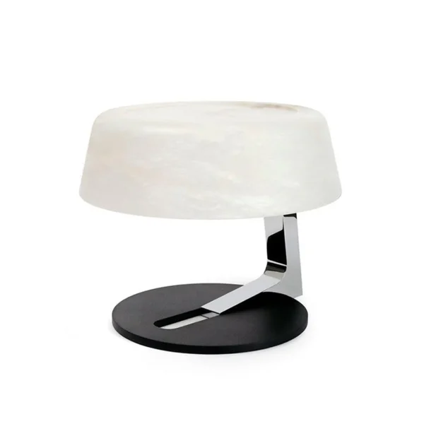 French Minimalist Modern Light Luxury Advanced Sense Designer Style Living Room Bedroom Bedside Lamp Art Marble Table Lamp