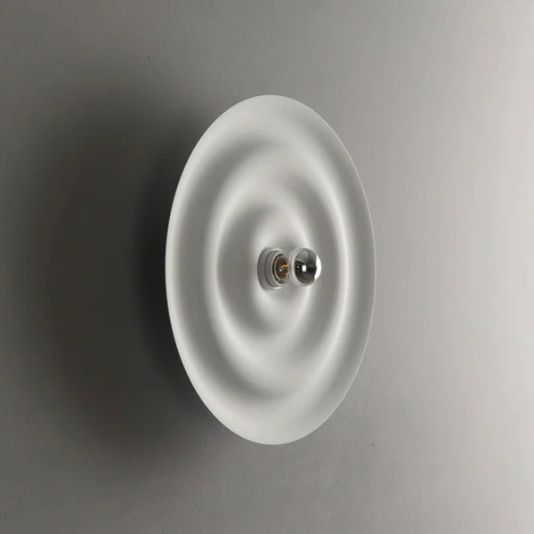 In Stock Modern Creative Art Corridor Round Bedroom Living Room Wall Lamp with Plug Indoor Nordic Mounted Sconce Light Fixture