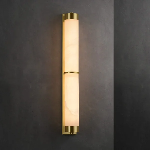 Modern Marble Wall Lamp Minimalist Bedroom Bedside Light Italian Style Light Luxury Designer Unique Living Room TV Background Wall Lamp