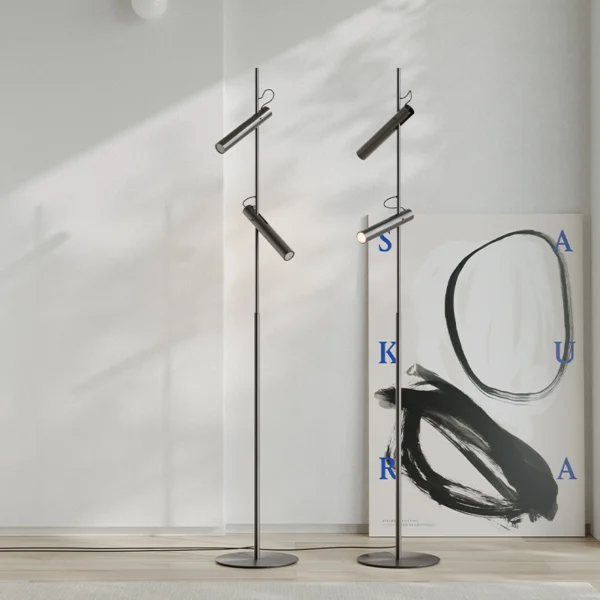 Minimalist Modern Nordic Floor Lamp Living Room Bedroom Study Model Room Designer Creative Adjustable Sofa Standing Lamp
