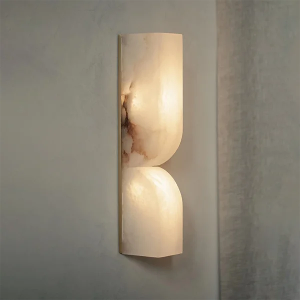 Luxury Marble Long Strip Wall Lamp Modern Simple Designer Creative for Living Room TV Background Wall Bedroom Bedside
