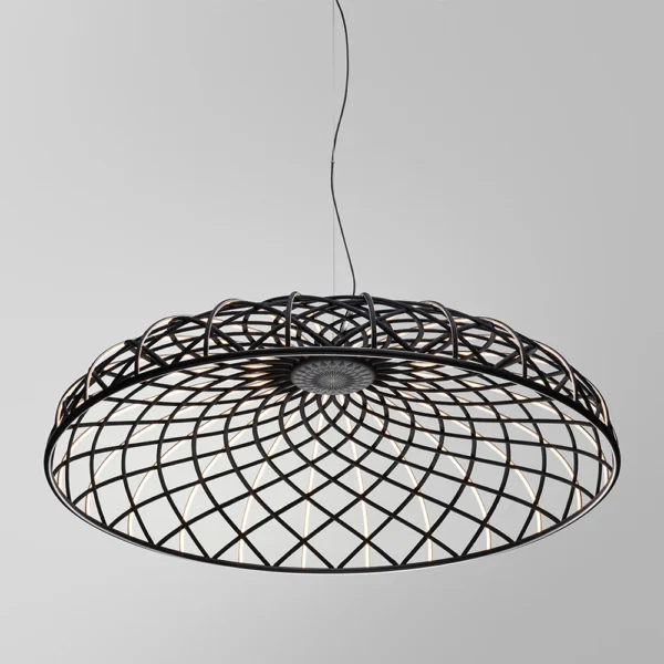 Italian Modern Minimalist Designer Woven Mesh Art Chandelier Dining Room Living Room Dining Table Lighting
