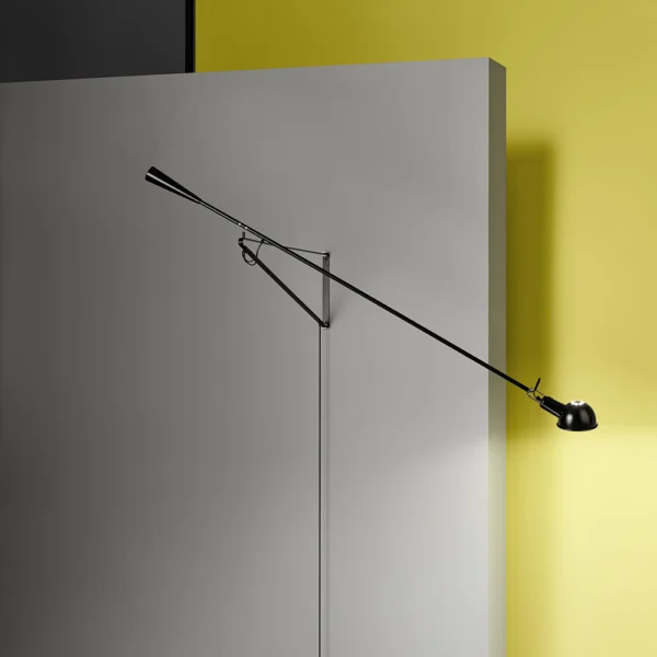 Nordic Industrial Style Creative Designer Telescopic Long Rod Long Arm Wall Light Living Room Bedroom Study Studio Reading