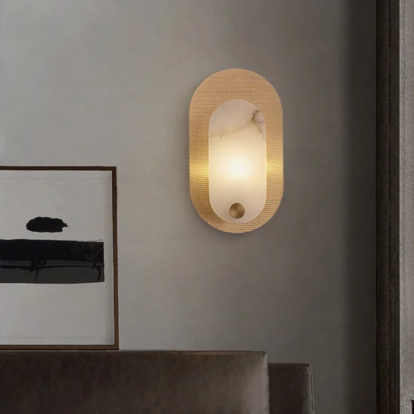 Postmodern American Minimalist Decorative Vanity Mirror Wall Light Designer Classical Stylish Personality Living Room Bedroom Corridor Wall Lighting