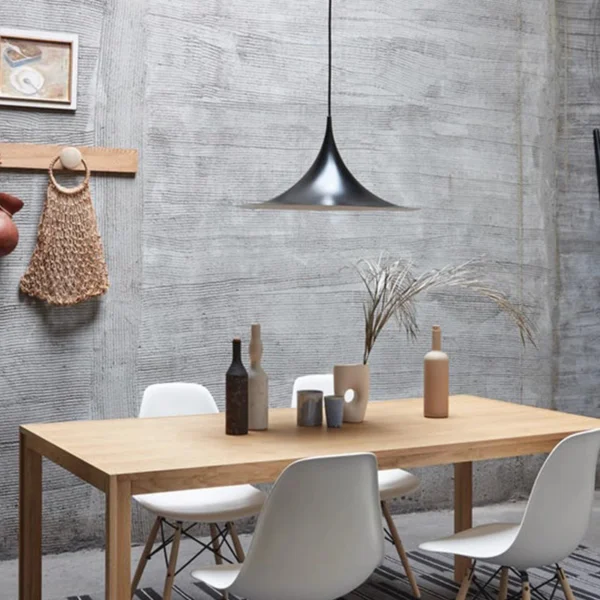Modern Minimalist Semi Pendant Light | Premium Design for Dining Room, Living Room, Office