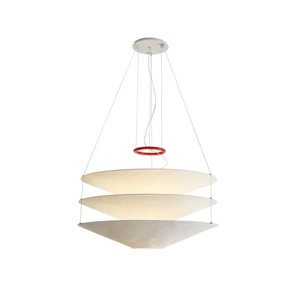 Home Designer Wabi Sabi Style Dining Room Chandelier Showroom Living Room Hotel Bedroom Artistic Tyvek Paper Pendant Light