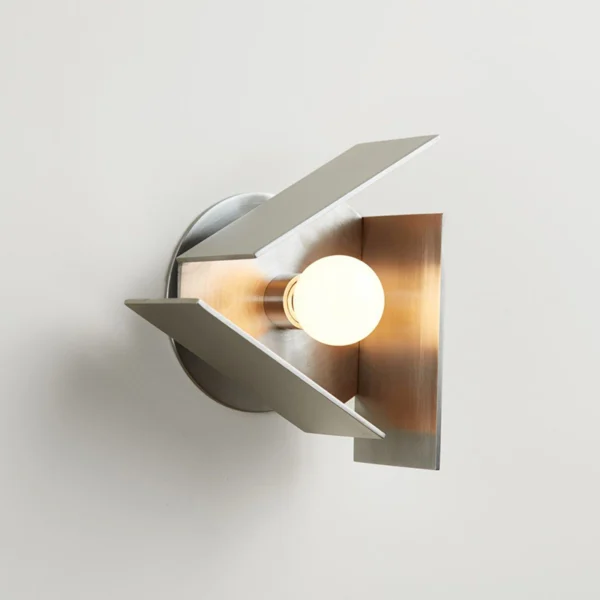 Creative Geometric Metal Industrial Style Wall Lamp for Bar Cafe Guesthouse Staircase Corridor Decorative Lighting