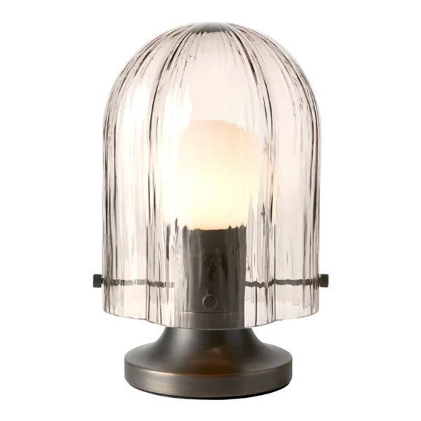 Nordic Danish Glass Table Lamp Designer Modern Minimalist Decorative Ambient Small Lamp for Living Room Bedroom Bedside