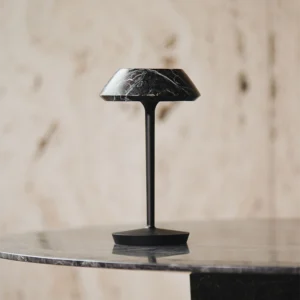 Nordic Style Portable Rechargeable Table Lamp Designer Model for Living Room Bedroom Marble Decor Ambient Bedside Light