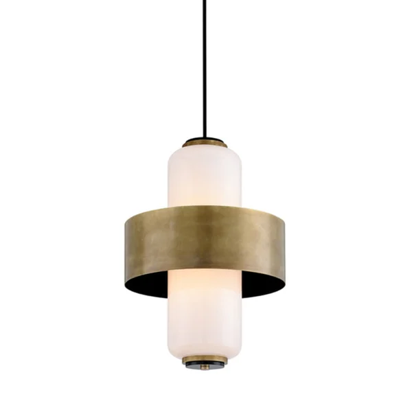 Postmodern Brass Glass Shade Pendant Light Art Decor Interior Home Kitchen Island Counter Bar Restaurant Hanging Ceiling Lamp