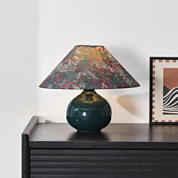 Vintage Ceramic Table Lamp Bedroom Bedside Light New Chinese Style Designer Wabi Sabi Creative Ornament Ambience Light