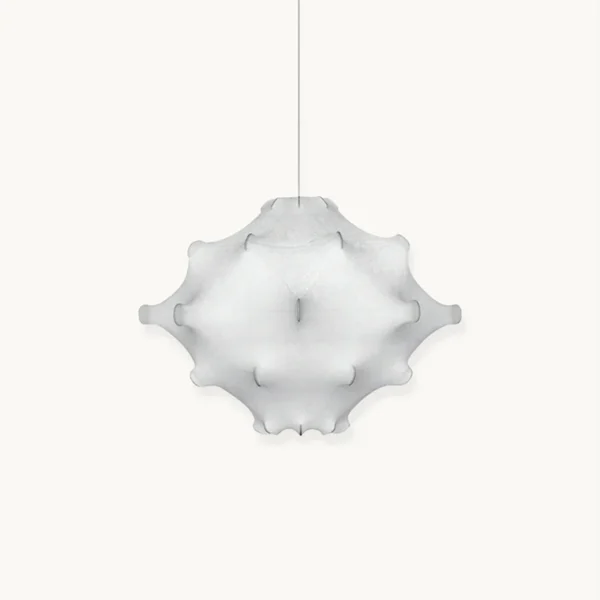 Silk Chandelier Japanese Style Living Room Main Light Italian Designer Restaurant Nordic French Bedroom Retro Wabi Sabi Style Lamp