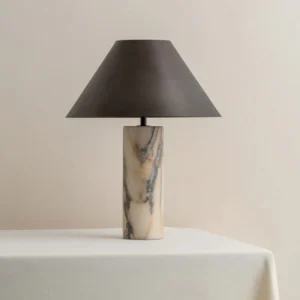 Postmodern Designers Creative Living Room Bedroom Showroom Romantic Simple Light Luxury Decoration Bedside Marble Table Lamp