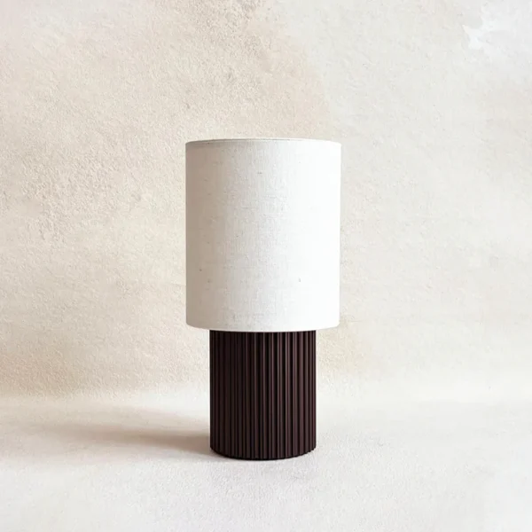 Mid Century Designer Bedroom Bedside Table Lamp Creative Aluminum Retro Wabi Sabi Style Portable Rechargeable Decor Ambience Light