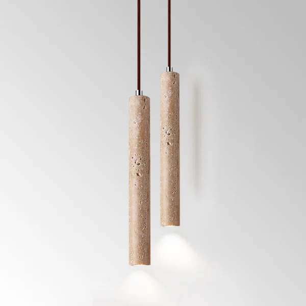Nordic Simple Long Stone Pendant Light
