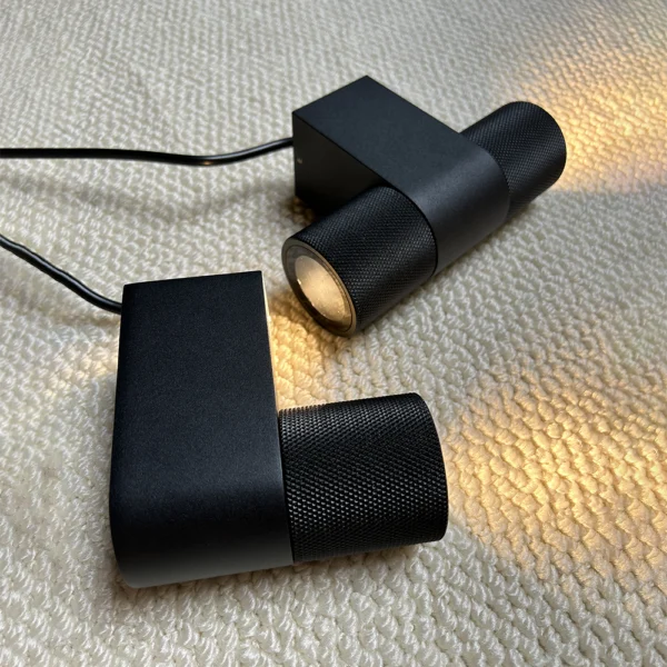 Black Up Down Outdoor Wall Light Made of Durable Aluminum and Transparent Glass for Ambience Enhancement