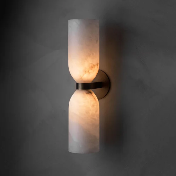 American Style Cloud Stone Wall Lamp Designer Series Bedroom Bedside Light Living Room Background Wall Lighting